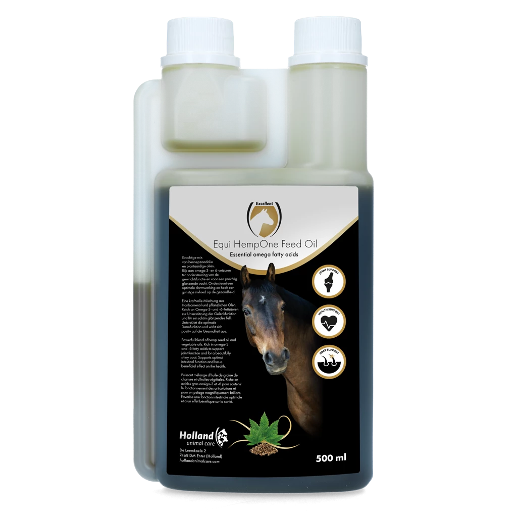 Euro Joe Equi HempOne Feed Oil Paard 3 Euro Joe Equi HempOne Feed Oil Paard